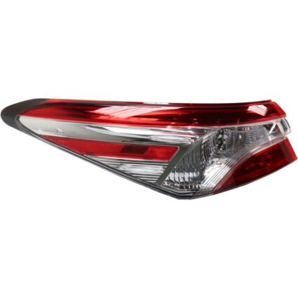 Tail Light Assembly Left Outer Lens/Housing Japan Built CAPA for Toyota Camry LE 2018–2019