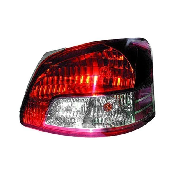 Tail Light Housing Right w/o Sport Pkg Includes Lens for Toyota Yaris Sedan Base 2007–2012