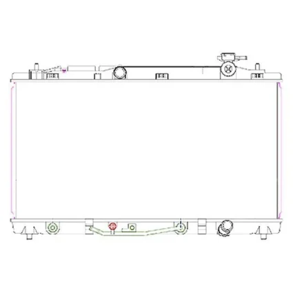 Radiator Type 2 Japan Built for Lexus ES350 Toyota Camry