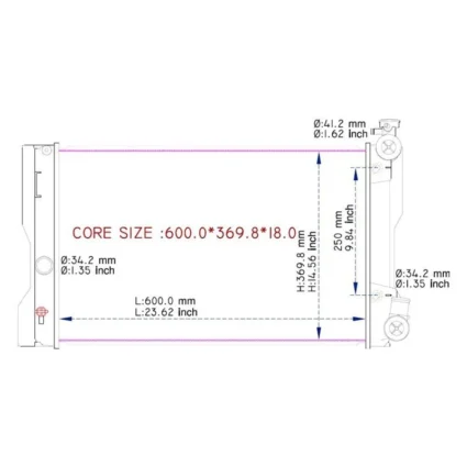 Radiator Canada Built for Toyota Corolla Matrix