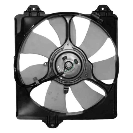 Engine Cooling Fan Assembly Right Includes Motor/Blade/Shroud for Toyota RAV4 2001–2004