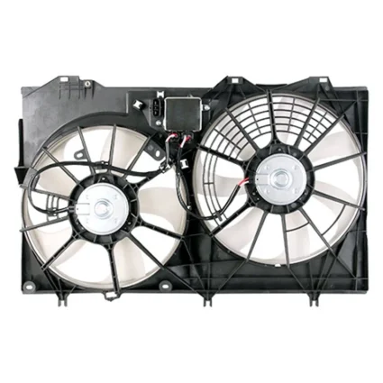 Engine Cooling Fan Assembly Motor/Blade/Shroud Dual Fan Assembly for Toyota Sienna 2017–2020