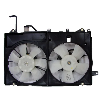Engine Cooling Fan Assembly Motor/Blade/Shroud Dual Fan Assembly for Toyota Prius 2004–2009