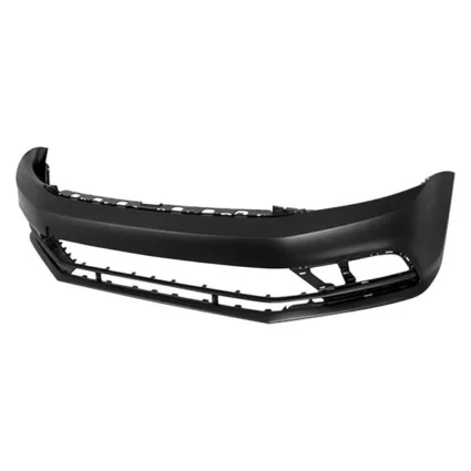 Bumper Cover Front w/o Headlamp Washer w/o Parking Assist Primed for Volkswagen Jetta S Sport Base Trendline Highline Comfortline TDI SE TDI SEL Highline TDI Comfortline TDI Trendline TDI TDI S Hybrid SEL Premium SE SEL TDI GLI GLI SE GLI SEL GLI Autobahn SEL Premium Live Hybrid Sportline Wolfsburg Edition SE Sport 2015–2018