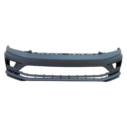 Bumper Cover Front WOLFSBURG w/o Headlamp Washer w/o Parking Assist Primed CAPA for Volkswagen Jetta Sedan GLI SE GLI SEL GLI Autobahn GLI S Base SE Sport SEL TDI SEL Premium Trendline Highline Comfortline Live Wolfsburg Edition 2016–2018