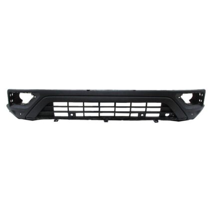 Bumper Cover Front Lower w/o R-LINE w/Block Heater w/Parking Aid w/o Front View Camera Black for Volkswagen Atlas S SEL Premium Trendline Highline Comfortline Execline Launch Edition SE SEL 2018–2020