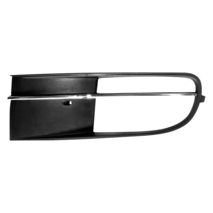 Bumper Insert Front Left Fog Lamp Bezel Assembly w/Fog Lamps Chrome/Black for Volkswagen Beetle 2012–2016