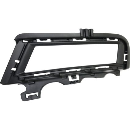 Bumper Insert Front Left Fog Lamp Bezel w/Fog Lamps Black for Volkswagen Golf Golf Alltrack Golf R