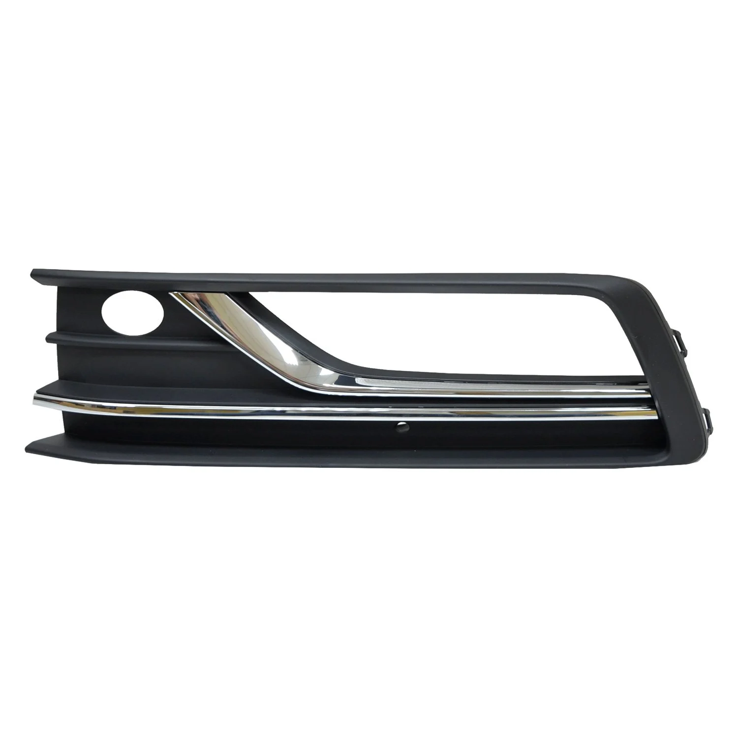 Bumper Insert Front Left Outer Grille w/Fog Lamps w/Block Heater for Volkswagen Passat 2016–2019