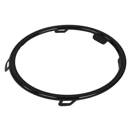 Bumper Insert Front Right Fog Lamp Ring Bezel w/Fog Lamps Black for Volkswagen Golf 2010–2014