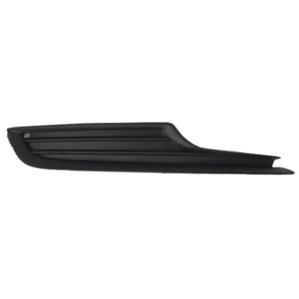 Bumper Insert Front Right Outer Grille Black for Volkswagen Golf Golf SportWagen