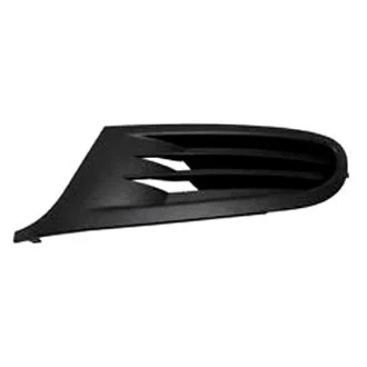 Bumper Cover Molding Front Left Fog Lamp Opening Grille Satin Black/High Chrome for Volkswagen Golf 2018