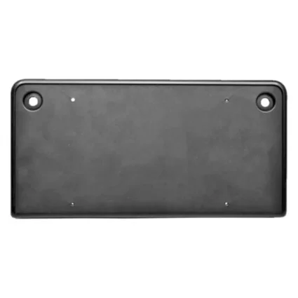License Plate Bracket Front Black for Volkswagen Passat R-Line GT SE R-Line 2016–2019