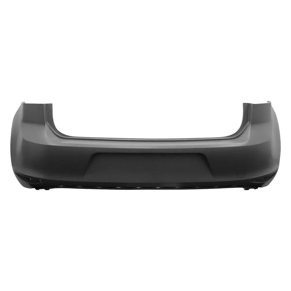 Bumper Cover Rear w/o Parallel Park Assist Primed for Volkswagen Golf 2015–2017