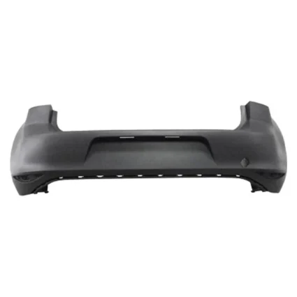 Bumper Cover Rear w/o Parallel Park Assist Primed CAPA for Volkswagen Golf 2015–2017