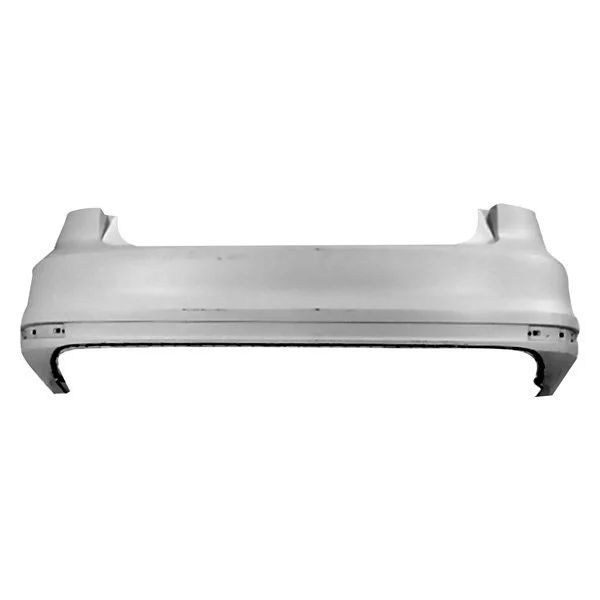 Bumper Cover Rear w/o Parking Assist Primed for Volkswagen Jetta 2015–2018