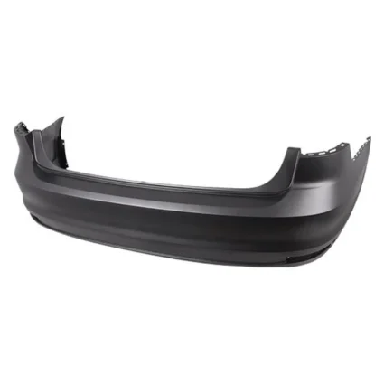 Bumper Cover Rear w/o Parking Assist Primed CAPA for Volkswagen Jetta 2015–2018