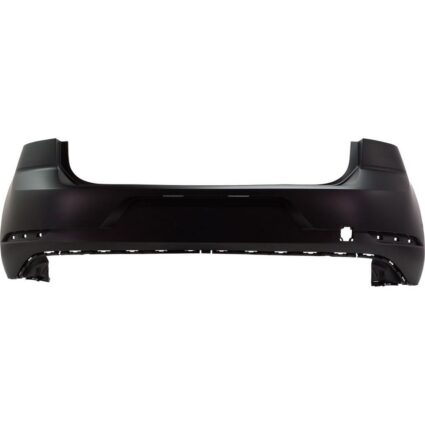 Bumper Cover Rear w/o Parallel Park Assist Primed for Volkswagen Golf GTI