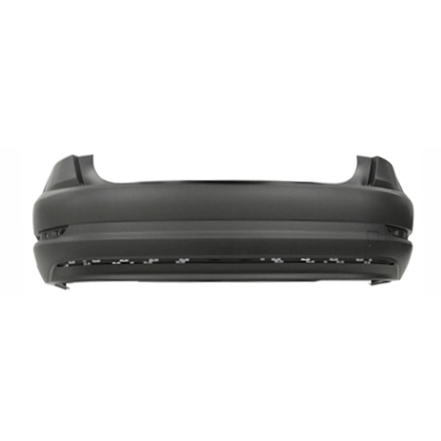 Bumper Cover Rear w/o Parking Sensors Primed CAPA for Volkswagen Jetta S Highline Comfortline SE SEL 2019–2021
