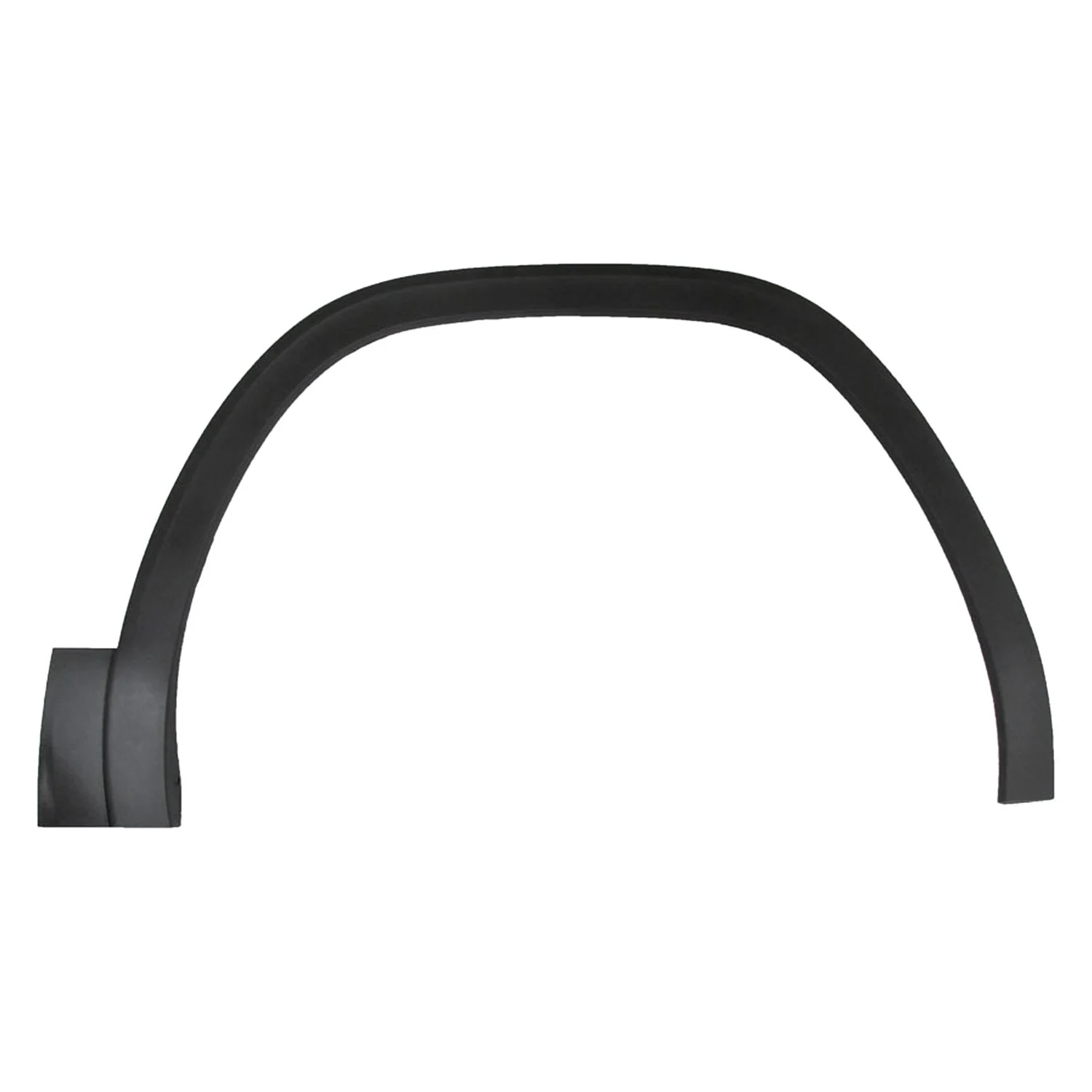 Wheel Arch Molding Front Right Black for Volkswagen Atlas 2018–2020