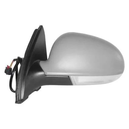 Door Mirror Assembly Left Power Heated w/Signal Lamp w/o Puddle Lamp for Volkswagen Jetta 2005–2010