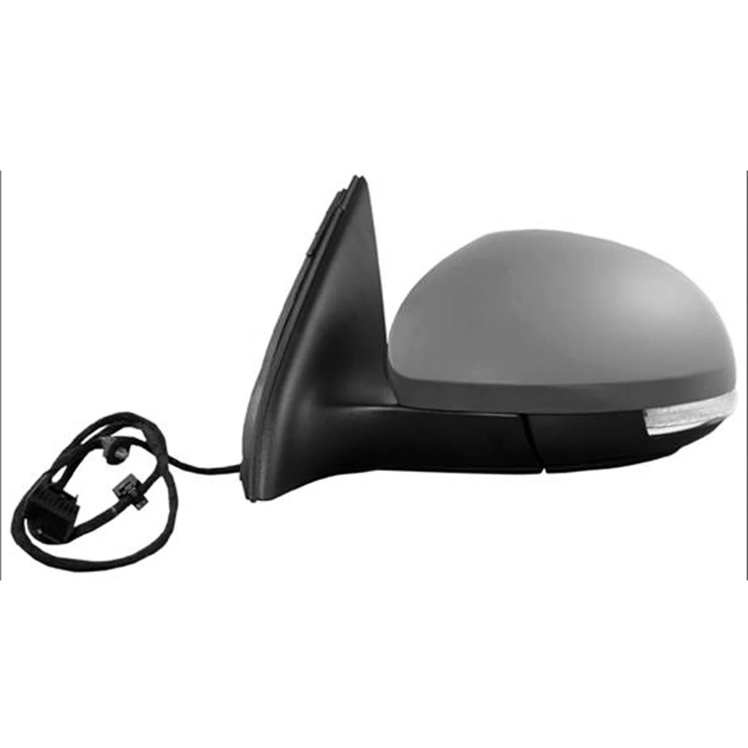 Door Mirror Assembly Left Power Heated w/Memory w/Auto Back Hold From 12-08 for Volkswagen Tiguan 2009–2018