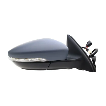 Door Mirror Assembly Right Power Heated w/Signal Lamp w/o Memory for Volkswagen Jetta 2011–2015