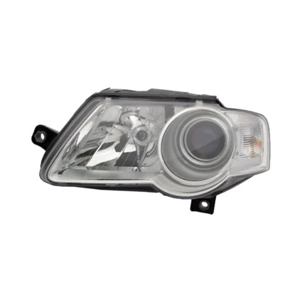 Headlight Assembly Composite Left Halogen Hella Brand for Volkswagen Passat 2006–2010