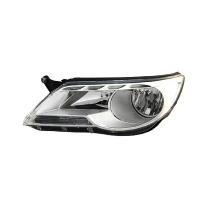 Headlight Assembly Composite Left Halogen From VIN 902501 for Volkswagen Tiguan 2009–2011
