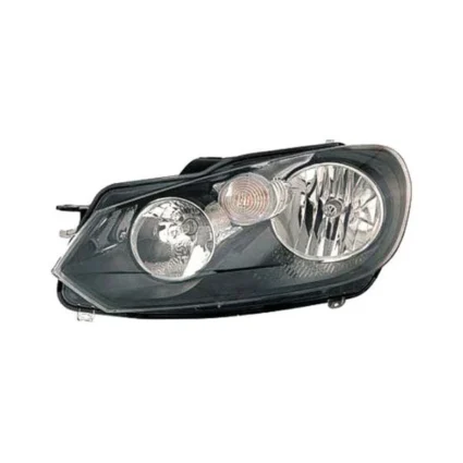 Headlight Assembly Composite Left Hella Brand CAPA for Volkswagen Golf GTI