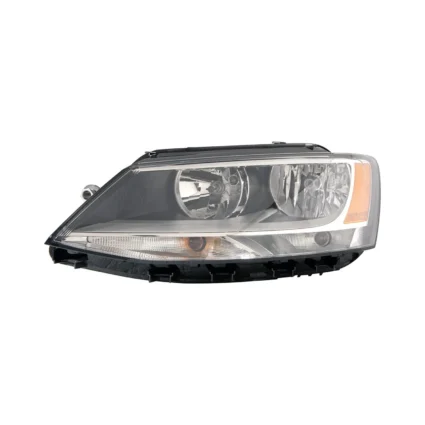 Headlight Assembly Composite Left CAPA for Volkswagen Jetta Sedan 2011–2016
