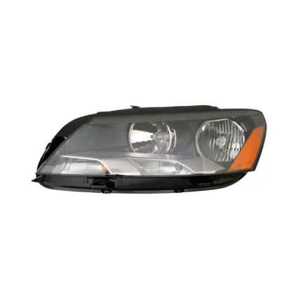 Headlight Assembly Composite Left Halogen From 2-21-11 for Volkswagen Passat 2012–2015