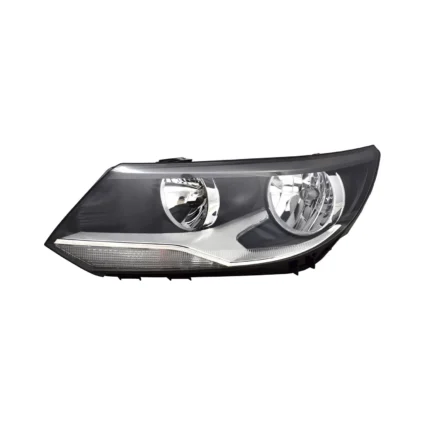 Headlight Assembly Composite Left Halogen CAPA for Volkswagen Tiguan Tiguan Limited
