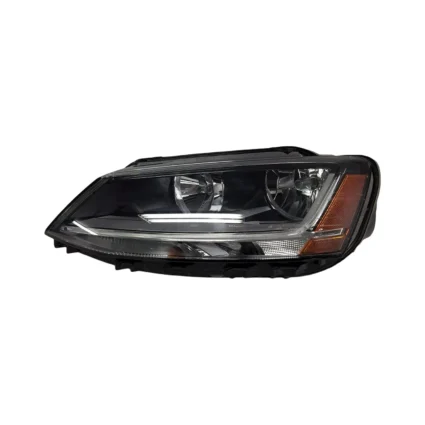 Headlight Assembly Composite Left Halogen for Volkswagen Jetta Sedan 2015–2018