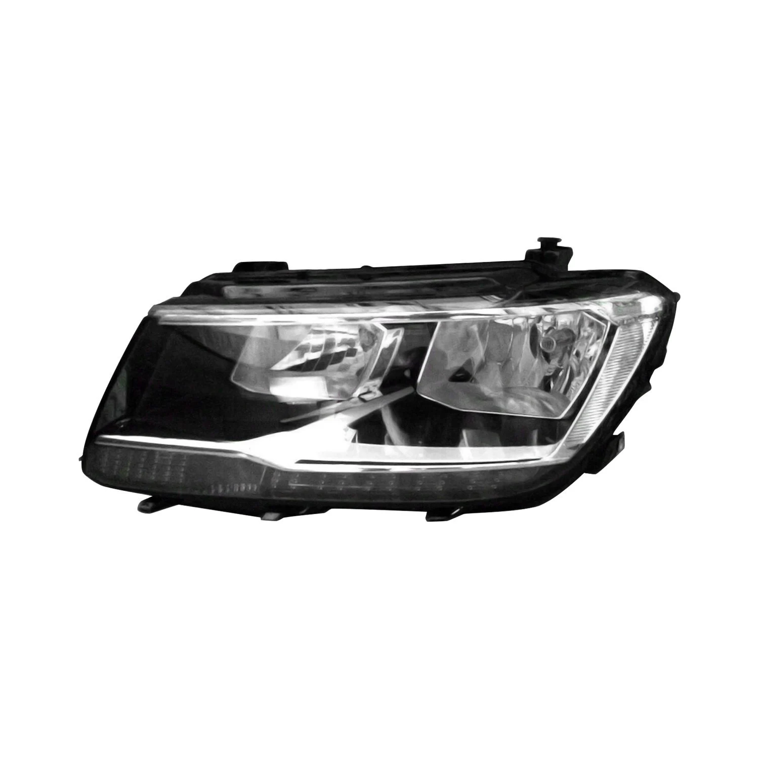 Headlight Assembly Composite Left Halogen for Volkswagen Tiguan 2018–2021