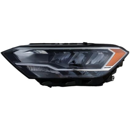 Headlight Assembly Composite Left Composite Type w/o Black Edged Lens CAPA for Volkswagen Jetta 2019–2023