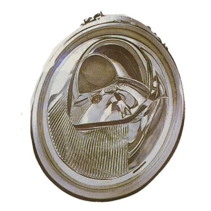 Headlight Assembly Composite Right Halogen for Volkswagen Beetle Turbo S 2002–2005