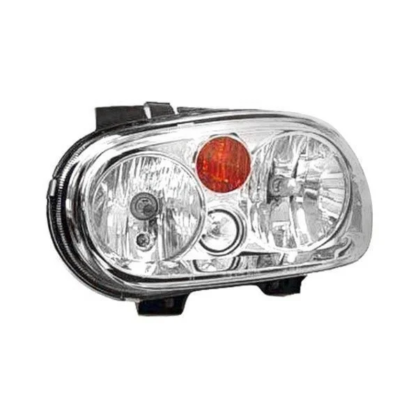 Headlight Assembly Composite Right w/o Fog Lamps for Volkswagen Golf 2002–2007