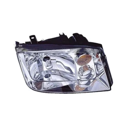 Headlight Assembly Composite Right w/o Fog Lamps Type 4 From VIN# 2108642 for Volkswagen Jetta 2002–2005