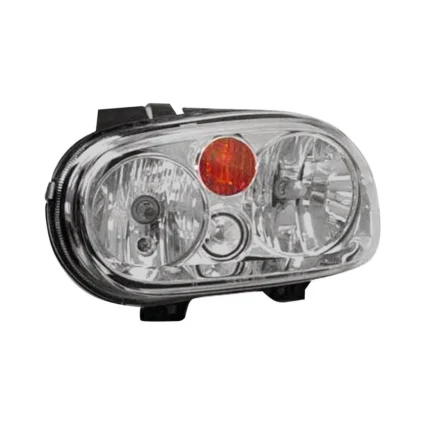 Headlight Assembly Composite Right w/Fog Lamps for Volkswagen Golf GTI 1.8T Base Confort Lujo Verano GTI Turbo GL GLS GTI GTI VR6 GTI 337 2002