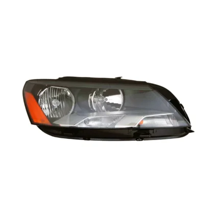 Headlight Assembly Composite Right Halogen From 2-21-11 CAPA for Volkswagen Passat 2012–2015