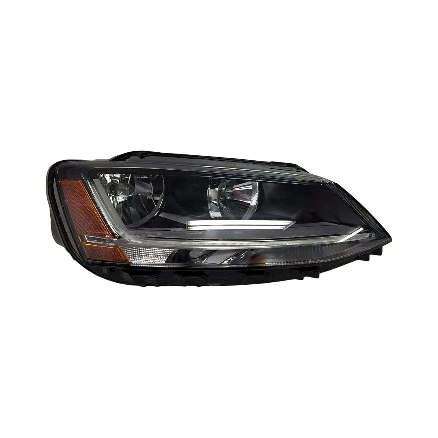 Headlight Assembly Composite Right Halogen for Volkswagen Jetta Sedan 2015–2018