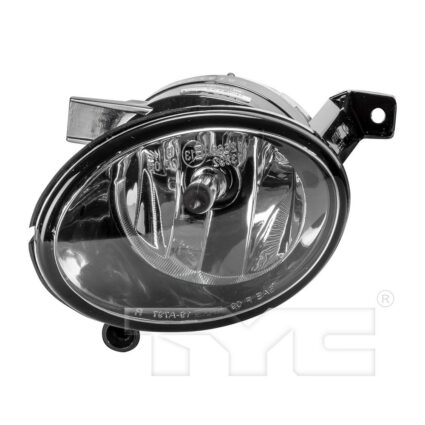 Fog Light Assembly Left w/o Lens Shield for Volkswagen Tiguan 2012–2017