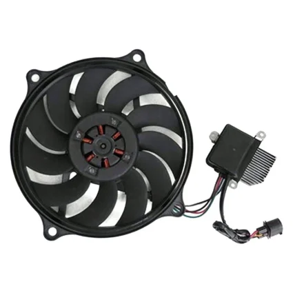 Engine Cooling Fan Assembly Motor/Blade/Shroud Assembly for Volkswagen Beetle 2006–2010