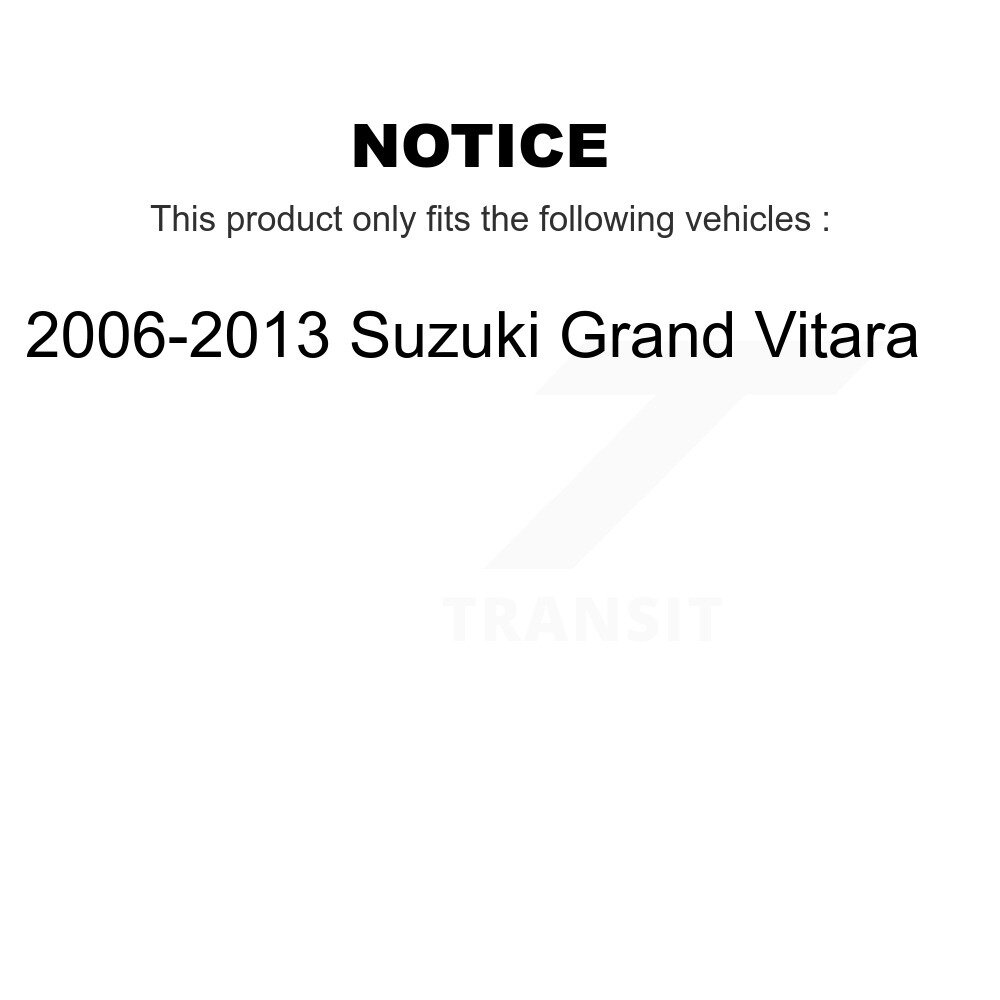 Front Complete Shocks Strut Coil Spring Assemblies Kit For 2006-2013 Suzuki Grand Vitara K78A-100419 - Image 2