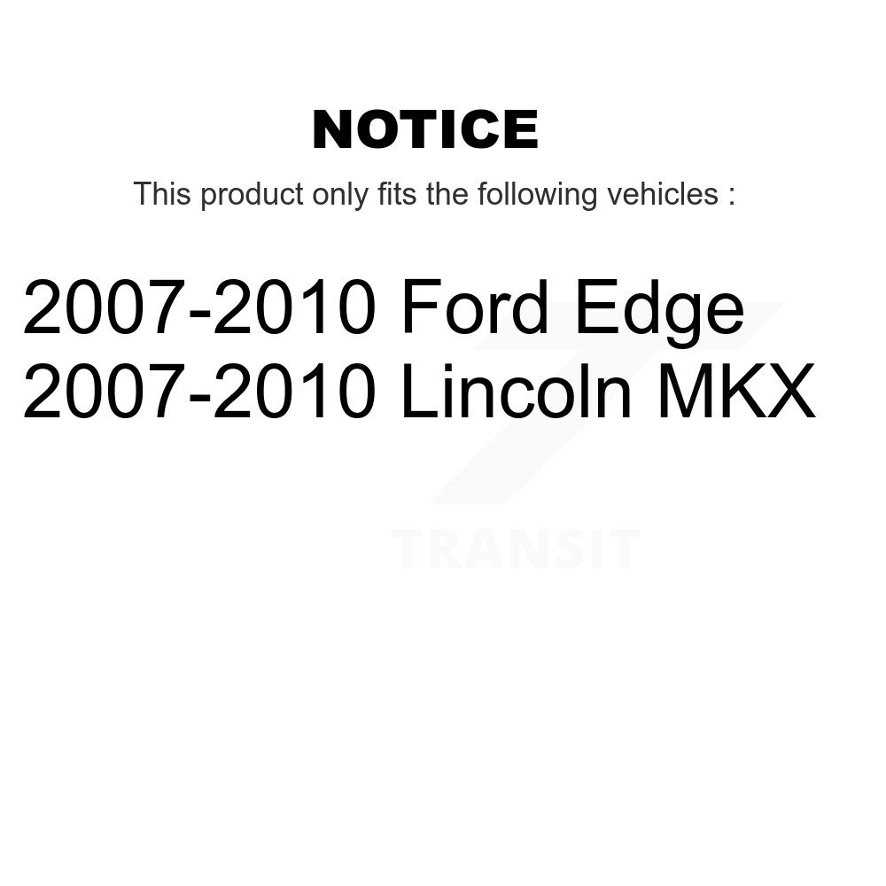 Front Rear Complete Shocks Strut And Coil Spring Kit For 2007-2010 Ford Edge Lincoln MKX K78M-100210 - Image 2